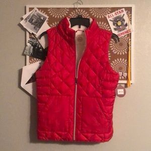 Red Puffer Vest